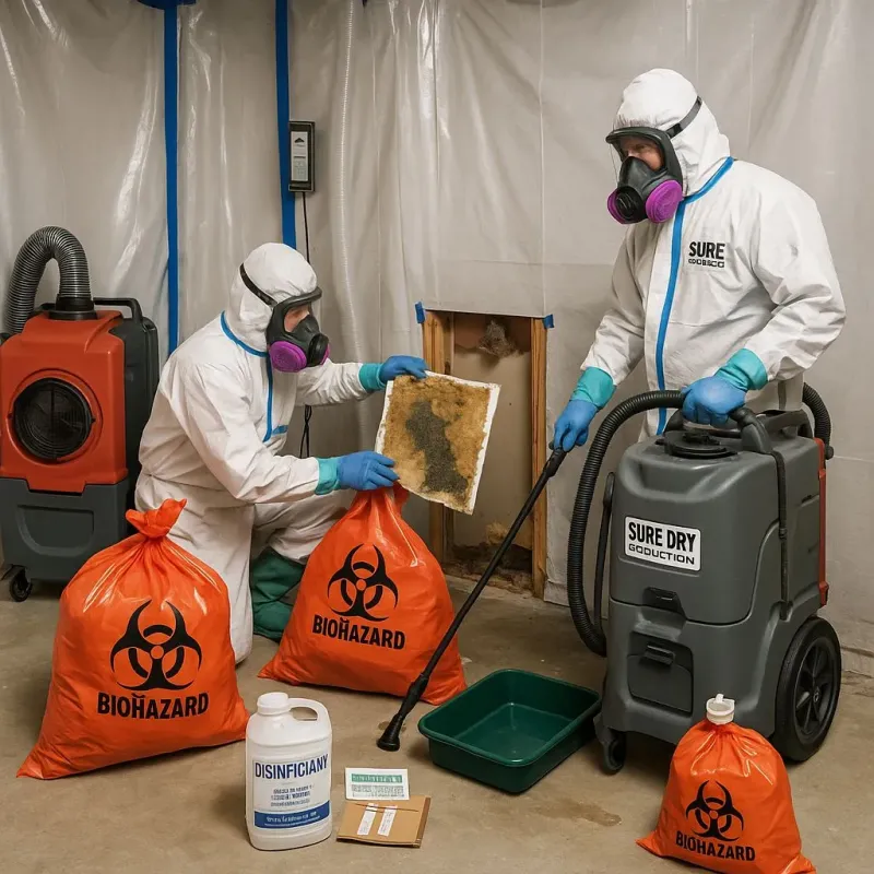Contaminated Water Handling Protocols process in Dallesport, WA