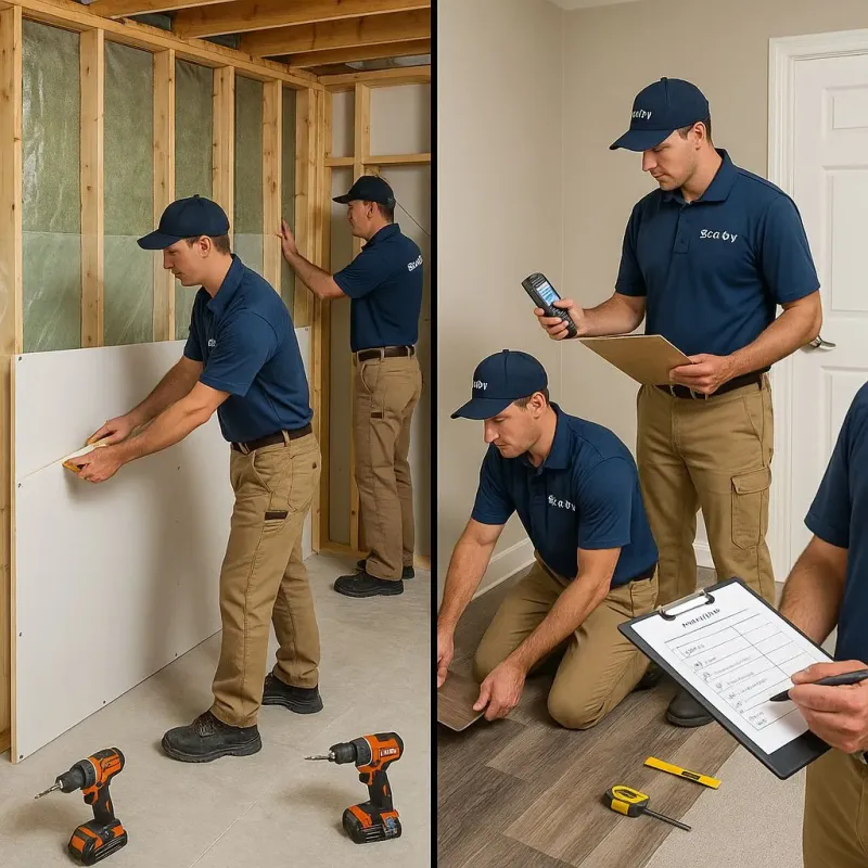 Repairs and Reconstruction process in Dallesport, WA
